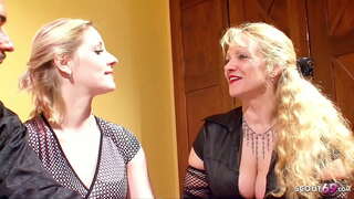 Залуу туршлагагүй Хоер тусламж авдаг Гүйцсэн хөрш нь түүний анхны гурвалсан групп Зөндөө