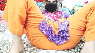 Бхабхи Анал Эре Планда Уйный Белән Дилдо