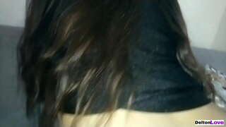 Të ndyrë me njerkun kur nëna ime është në kuzhinë