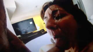 Fahişə-puma qəbul edir və çox böyük yük üzünü!