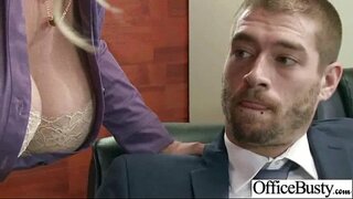 (eva notty) Γραφείο Κορίτσι Με το Μεγάλο Πεπόνι Βυζιά Απολαμβάνουν το Σεξ Στο Γραφείο mov-