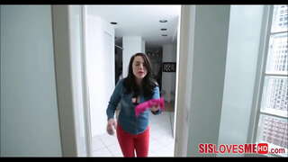 SisLovesMeHD - Isot Tissit Luonnollinen Askel Sisar Pelata Noin POV