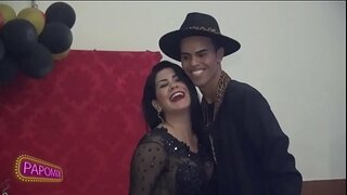 Bruna Ferraz, porno-aktrise, op die herdenking van Vanderson York